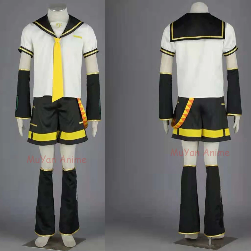 Костюм для косплея Мику из аниме Вокалоид униформа сестры Рин брата Len