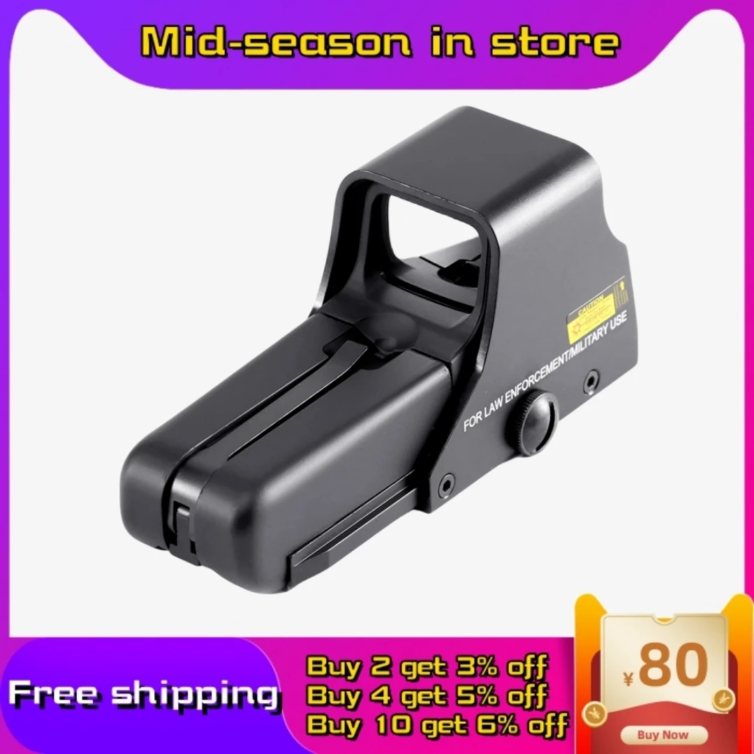 

558 G43 G33 Holographic Collimator Sight 552 Red Dot DOptic Sight Reflex with 20mm Rail Mounts for Rifle Hunting Tactics