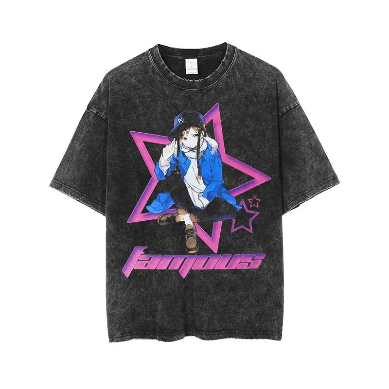 

Футболка мужская с принтом в виде пятиконечной звезды, оверсайз, 2022 хлопок