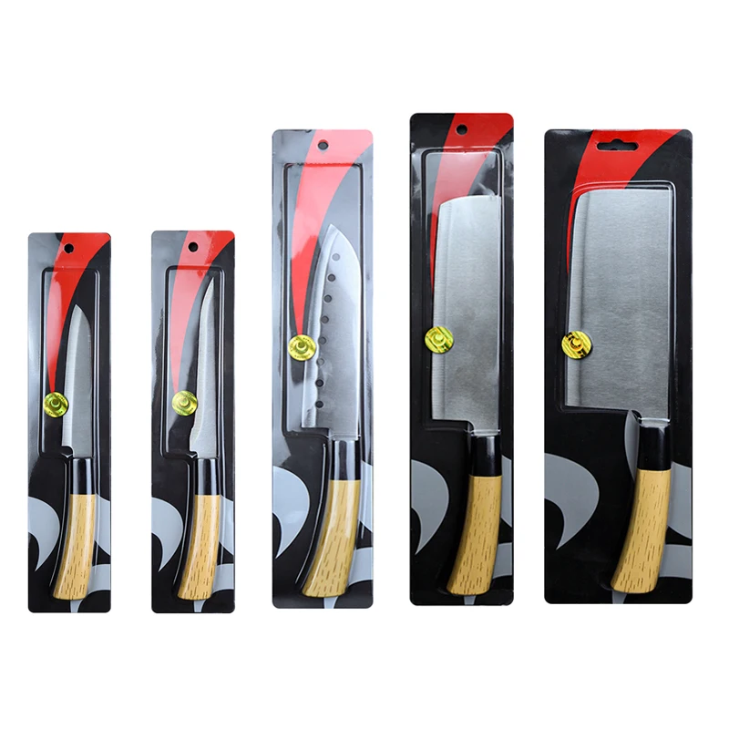 Кухонный тесак кованый японский нож шеф-повара для резки суши Сантоку