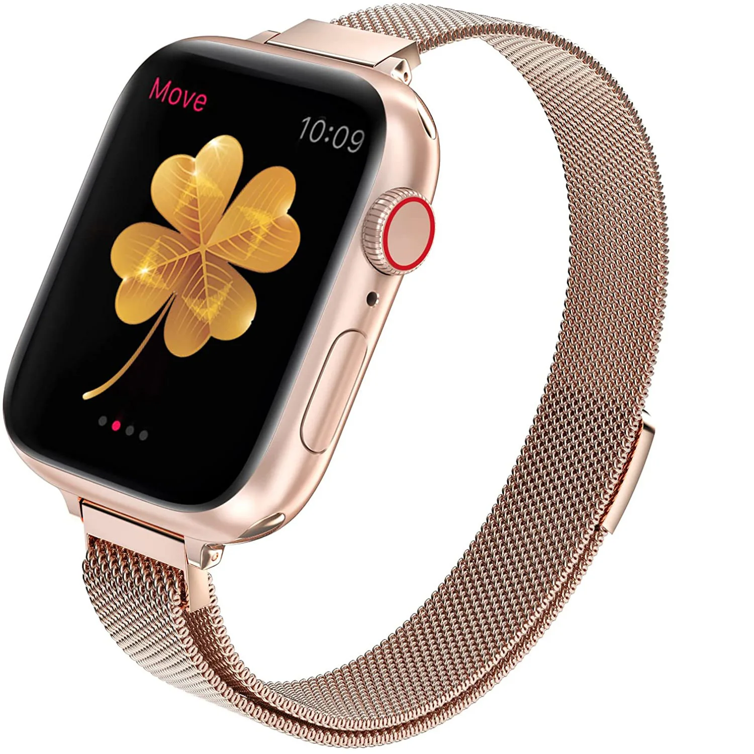 

Magnetic Loop Strap For Apple watch Band 40mm 44mm 45mm 41mm 42mm 38mm Slim Stainless steel bracelet iWatch series 3 4 5 6 se 7
