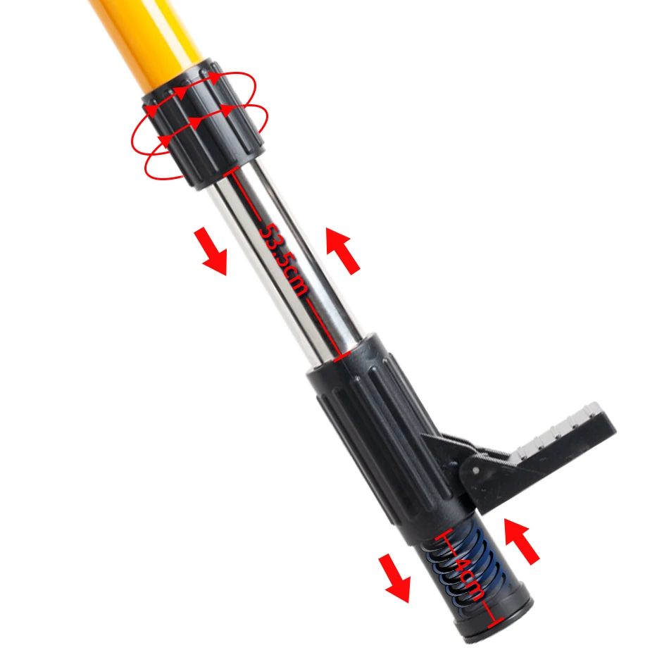 KaiTian 4.22M Laser Level Extend Telescopic Rod Support Powerful Multi-Functional Bracket For Green Line Levels Nivel Lasers 360 - купить по