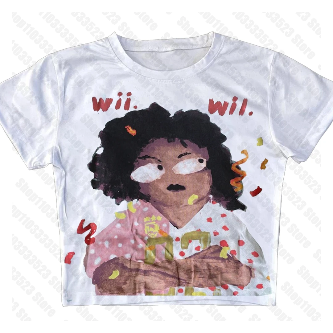 Готические укороченные топы 2000-х годов с короткими рукавами в стиле панк летние