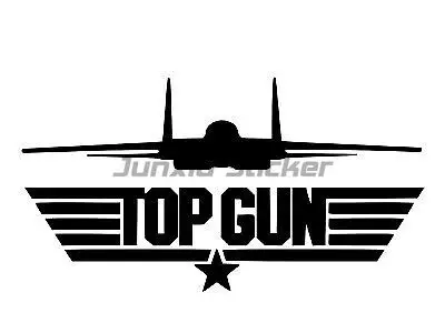 

Наклейка с верхним пистолетом, ПВХ автомобильная наклейка, Стайлинг автомобиля, виниловое окно, водонепроницаемая, для мотокросса, гоночный ноутбук, шлем, багажник, стена