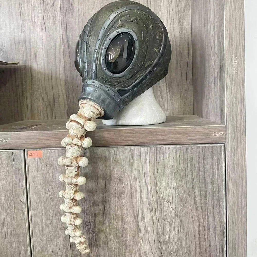 

Головной убор Sandman на Хэллоуин, дышащий латексный костюм для ролевых игр, страшные головные уборы, страшное платье для косплея