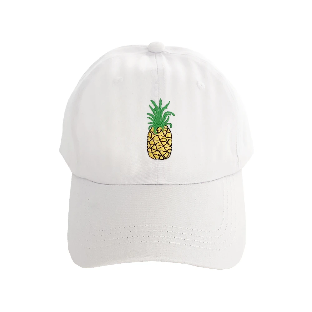 2022 Spring And Autumn Fashion Worn Summer Outdoor Leisure Visor Trend Pineapple Baseball Caps Hip Hop Sport Hats