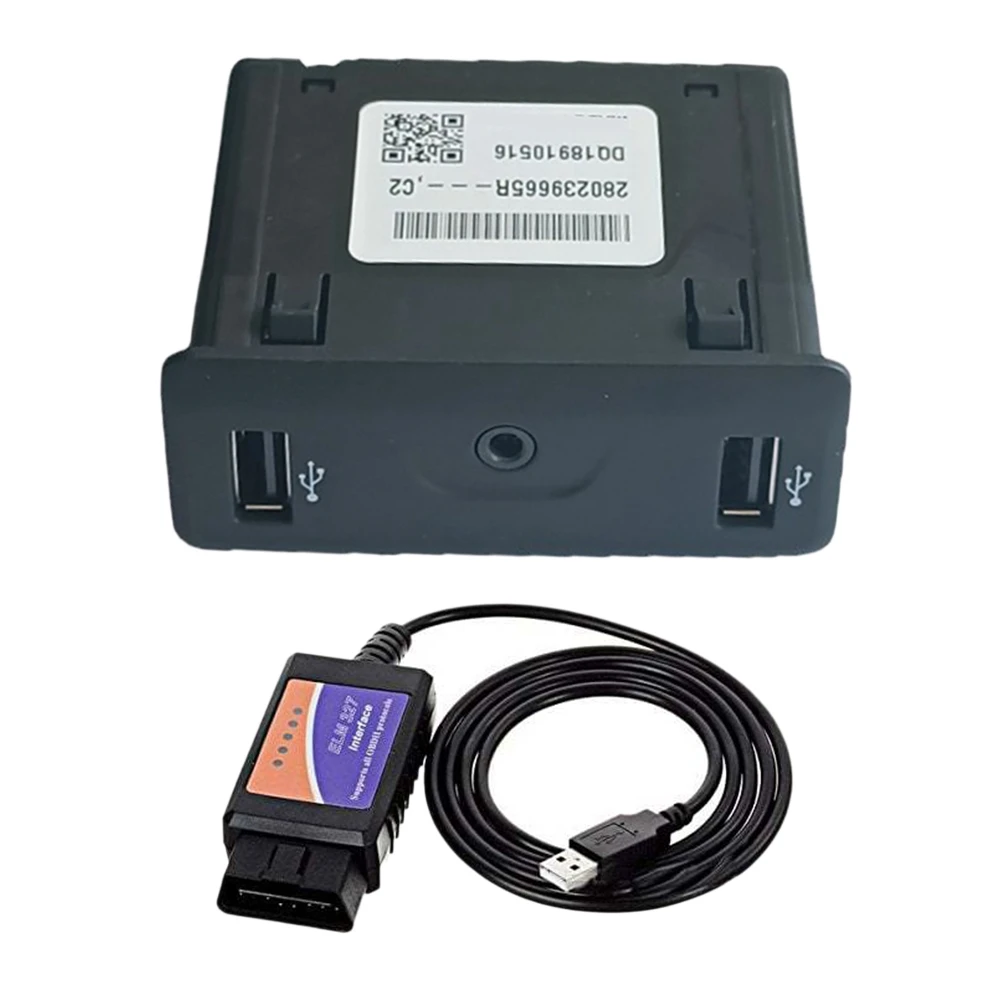 

Car Carplay Android Auto USB Adapter with OBD Tool for Renault 280239665R 280236887R
