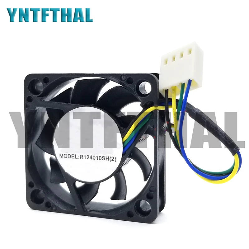 Оригинальный аутентичный R124010SH 12В 0.14A 4 см 4010 4-проводной охлаждающий вентилятор