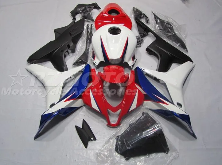 

4Gifts Injection mold New ABS Fairings Kit Fit for HONDA CBR600RR F5 2007 2008 07 08 bodywork set Blue Red