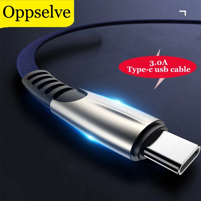 

USB Type C Cable Speed Charging digital Wire USB C Cable For Xiaomi K20 Samsung S10 One plus 7 Pro Mobile Phone USB-C Charger