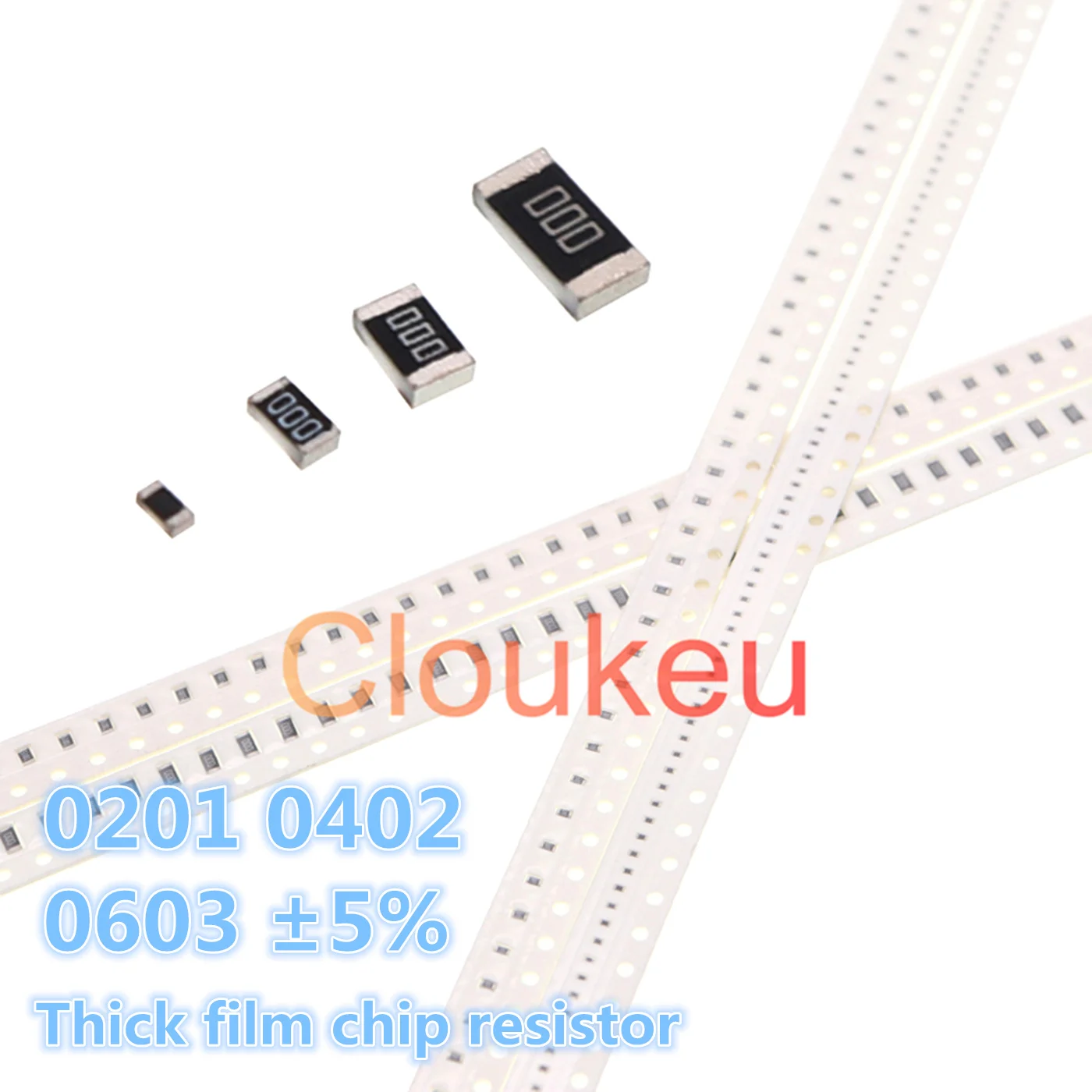 

Чиповые резисторы 0201 0402 0603 0R 1R 1.1R 1.2R 1.3R 1.5R 1.6R 1.8R 2R 2.2R 2.4R 2.7R 3R 3.3R 3.9R 4.3R 4.7R 5.1R 5.6R ohm