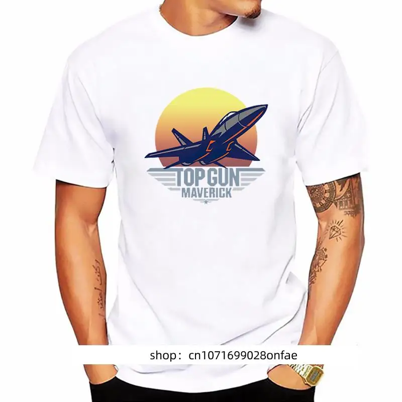 

2022 New Movie Show Top Gun Maverick T Shirt Rooster Miles Teller T-Shirt Men Tshirt F-14 Fighter Clothes Casual Summer Tops