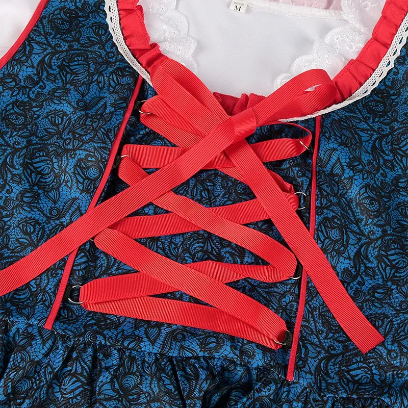 Немецкий Октоберфест Карнавальный костюм с пивной юбкой для девочек