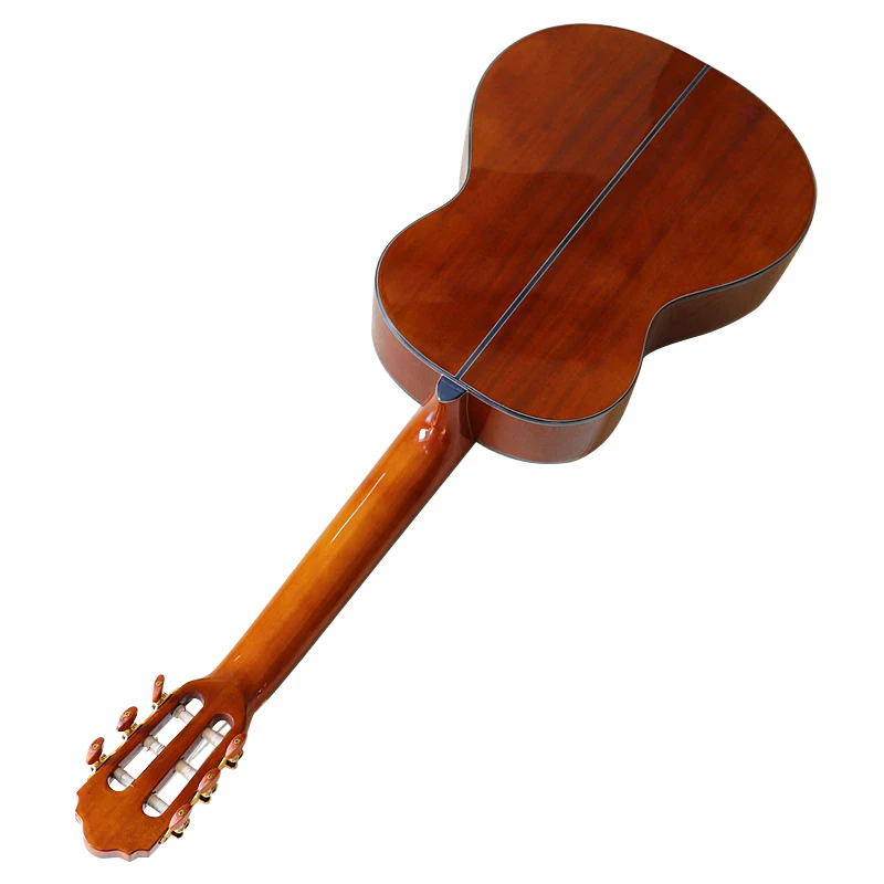 Классическая гитара с верхом из ели 36 дюймов 6 струн натурального цвета глянцевое