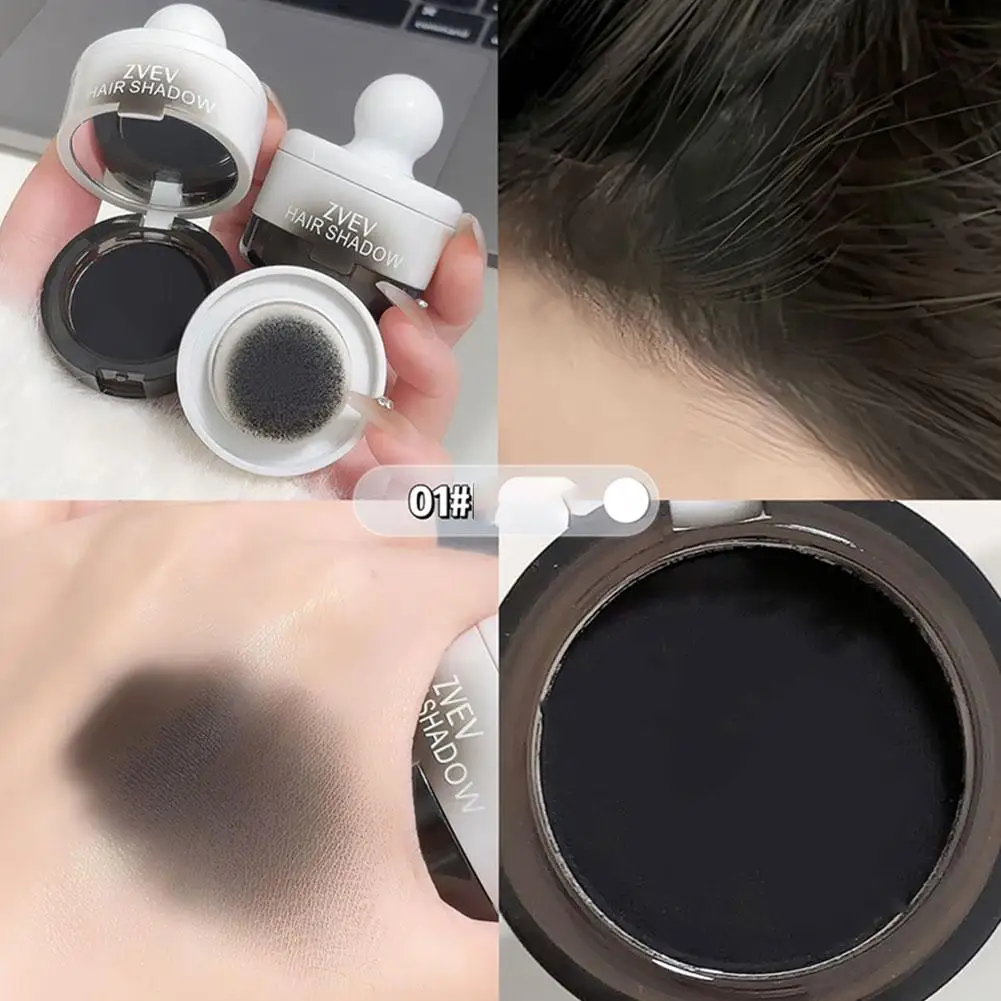 Пудра для линии роста волос прикрытие корней натуральное наполнение водостойкая