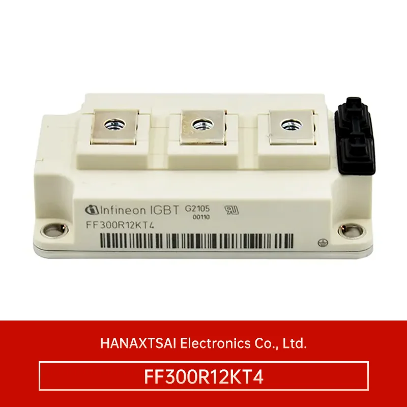 

1pcs FF300R12 FF300R12KT4 IGBT Module Trench Field Stop Half Bridge 1200V 450A 1600W Chassis Mount Module Supplier In Stock