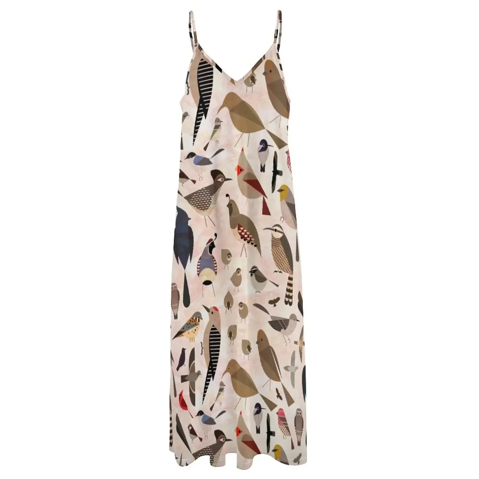 Платье без рукавов с птицами Sonoran женское элегантное свадебное платье