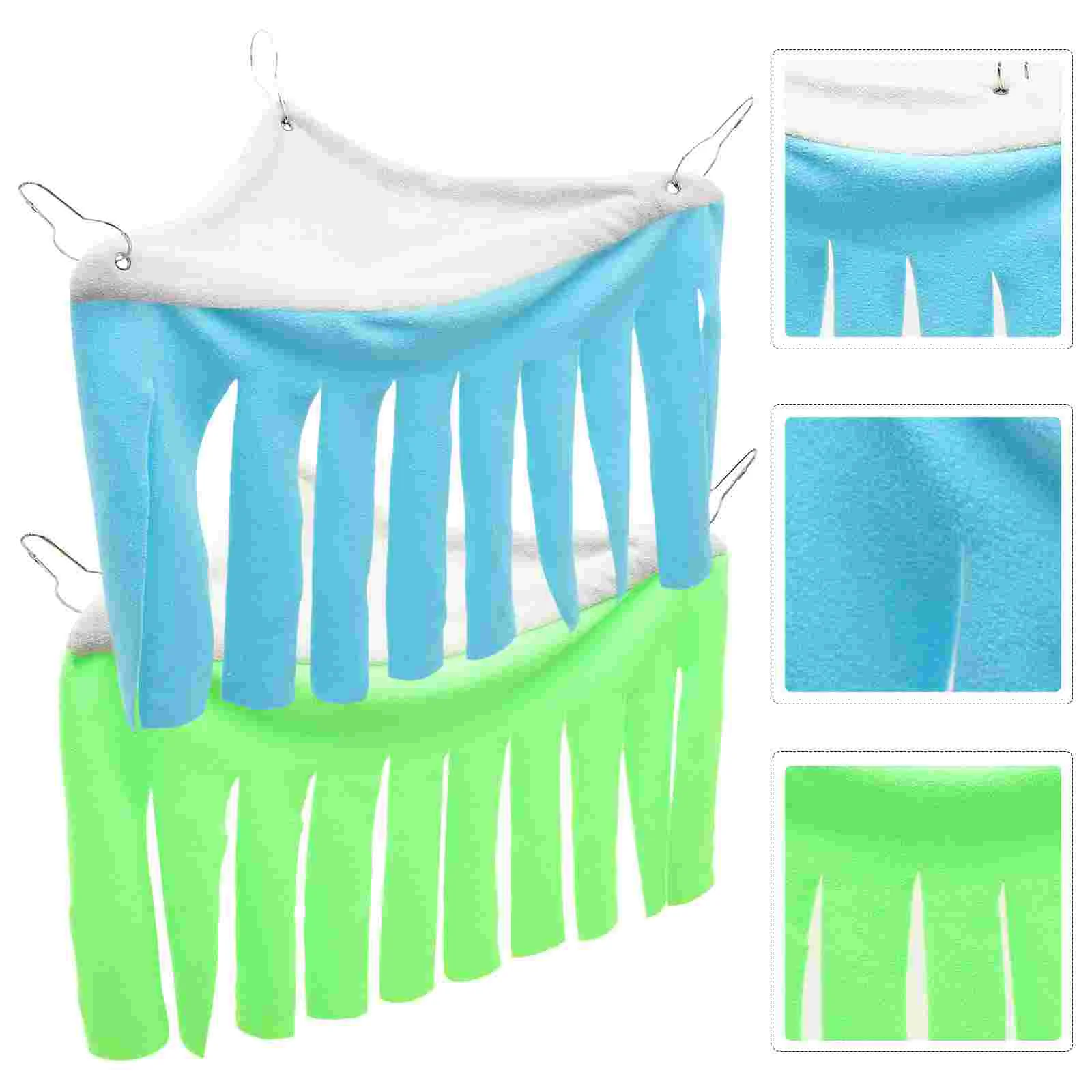 

Hamster Hammock Toys Hideout Parrot Cage Corner Hideawayguinea Toy Swing Pet Hanging Small Bird Chew Bunny Ladder Tent House Bed