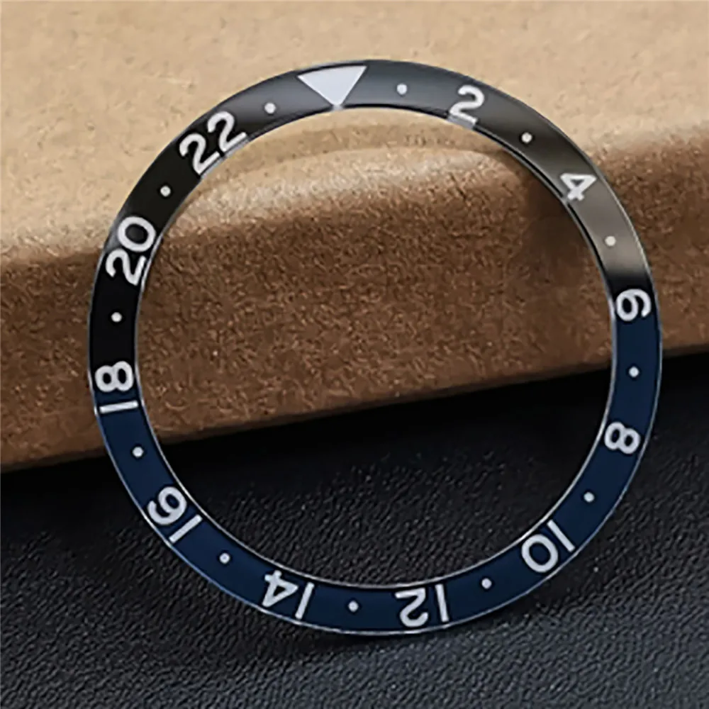 38mm Sapphire Glass Bezel For Skx007 Watch Bezel Insert Case Scale Outer Ring For Skx007​
