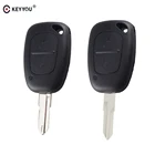 KEYYOU 10X 2 кнопки чехол для дистанционного ключа от машины оболочка для Renault Opel Vauxhall для Nissan Vivaro Traffic Primastar