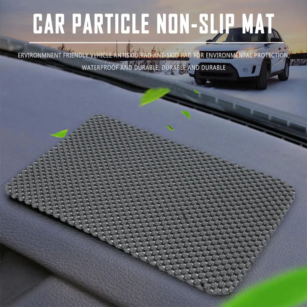 

Sticky Pad Universal Durable Non Slip Mat Portable 1pcs Non Slip Dash Mat For Phone Coin Sunglass Car Interior Accessories
