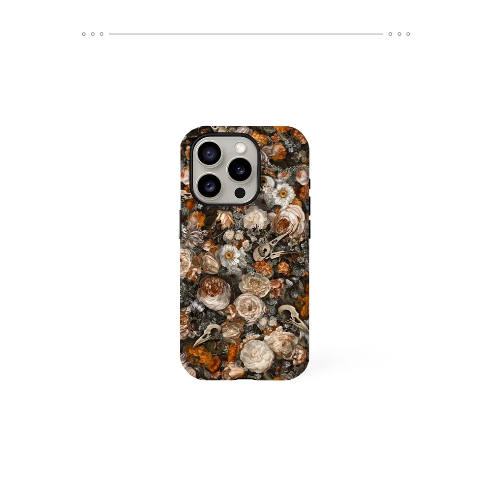 Чехлы для телефонов Macabre в стиле барокко пленочный корпус IPhone 16 15 14 13 12 11 Pro Max Plus