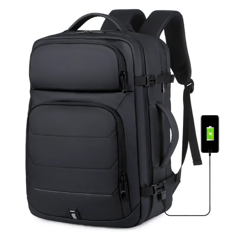 

Backpacks Sports Men‘s USB 17 Inch Backpack Male Travel Laptop Schoolbag Bag School Bag Waterproof Pack Expandable Notebook For