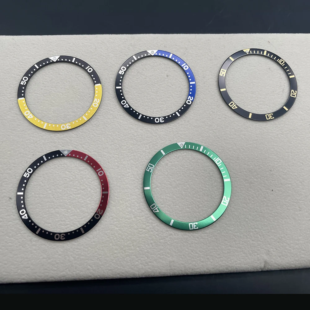 

Ободок для часов, силиконовый, плоский, 38 мм х 31,5 мм, SKX007, SKX009, запчасти для замены, светящийся, зеленый, синий