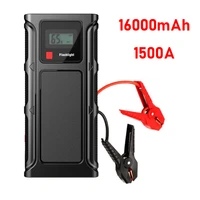 gkfly 1500a 16000mah car jump starter emergency starting device cables portable power bank charger battery booster repair buster