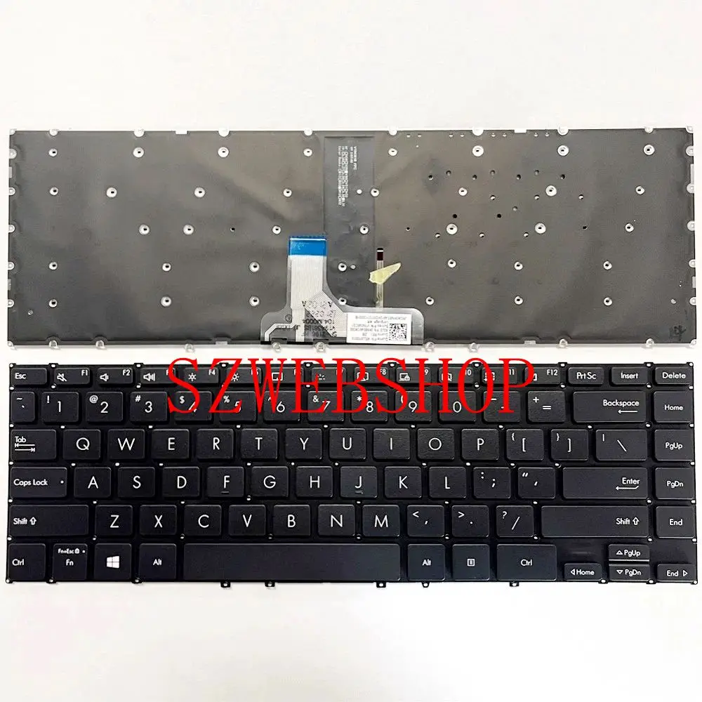 Фото Новый ноутбук для Asus ZenBook UX363 UX363E UX363J UX363EA UX363JA UX371EA UXF3000 клавиатура США №2
