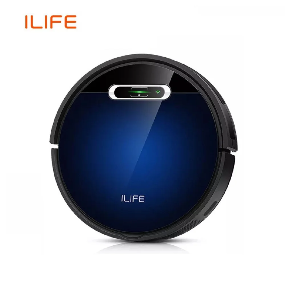 

ILIFE B5 Max Robot Vacuum Cleaner Cellphones WIFI APP Control Mop & Sweep Strong Suction 2000pa 600ml Large Dustbox 1L Dust Bag