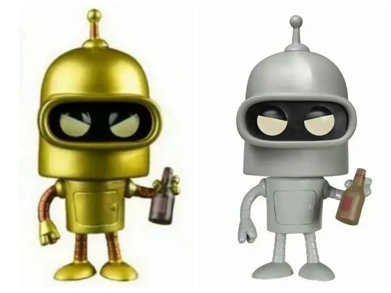 

New Hot Q version 10cm Futurama Bender poop 29# PVC Action Figure Collection In Retail Box