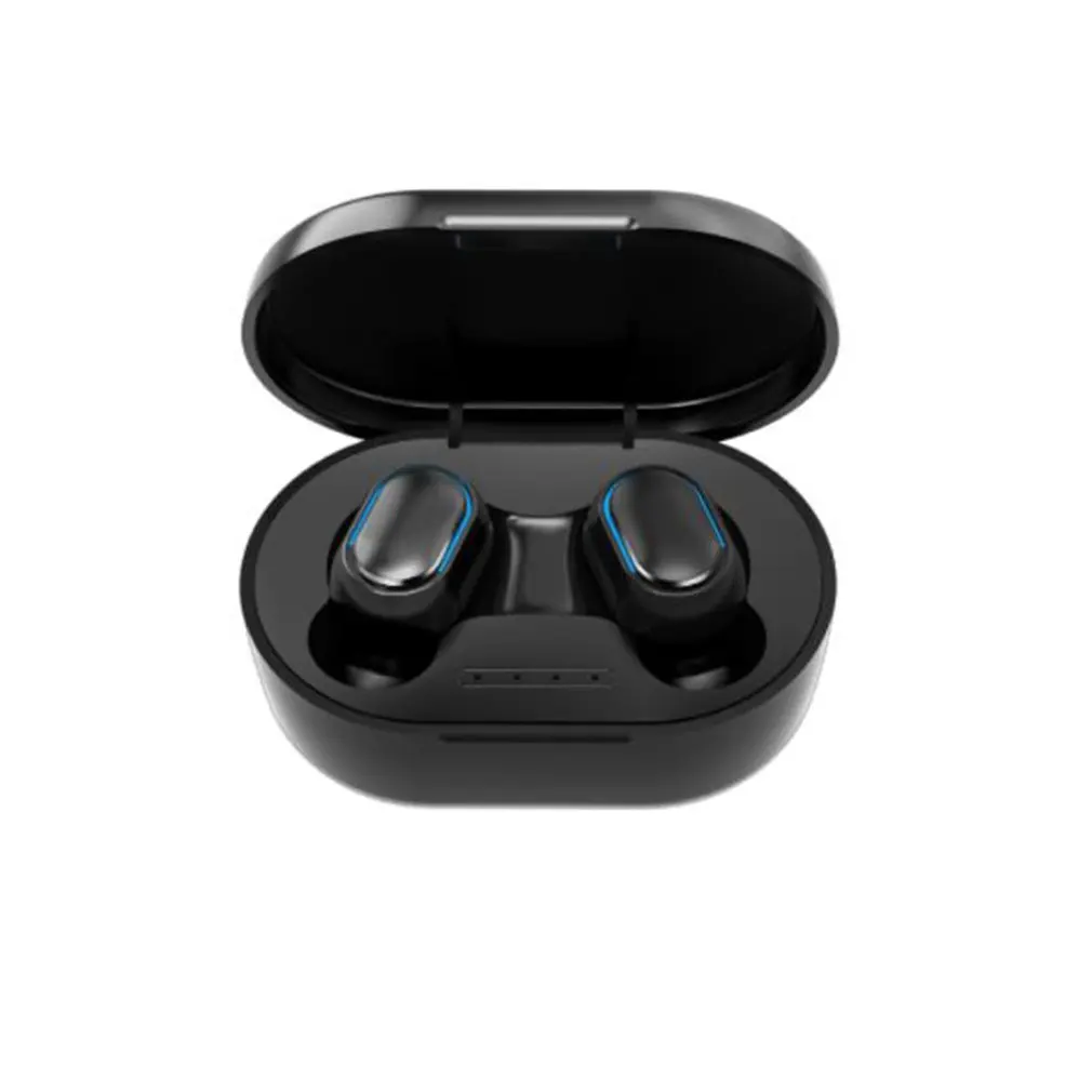 

Wireless Earphones Bluetooth-compatible Headphones Noise Cancelling Waterproof LED Display Screen In-ear Stereo Earbuds Headset