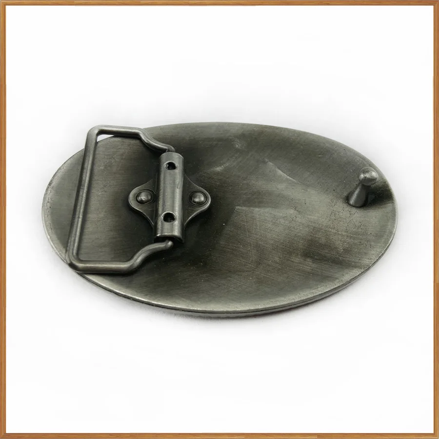 Пряжка для ремня из цинкового сплава в стиле ретро с оловянной отделкой