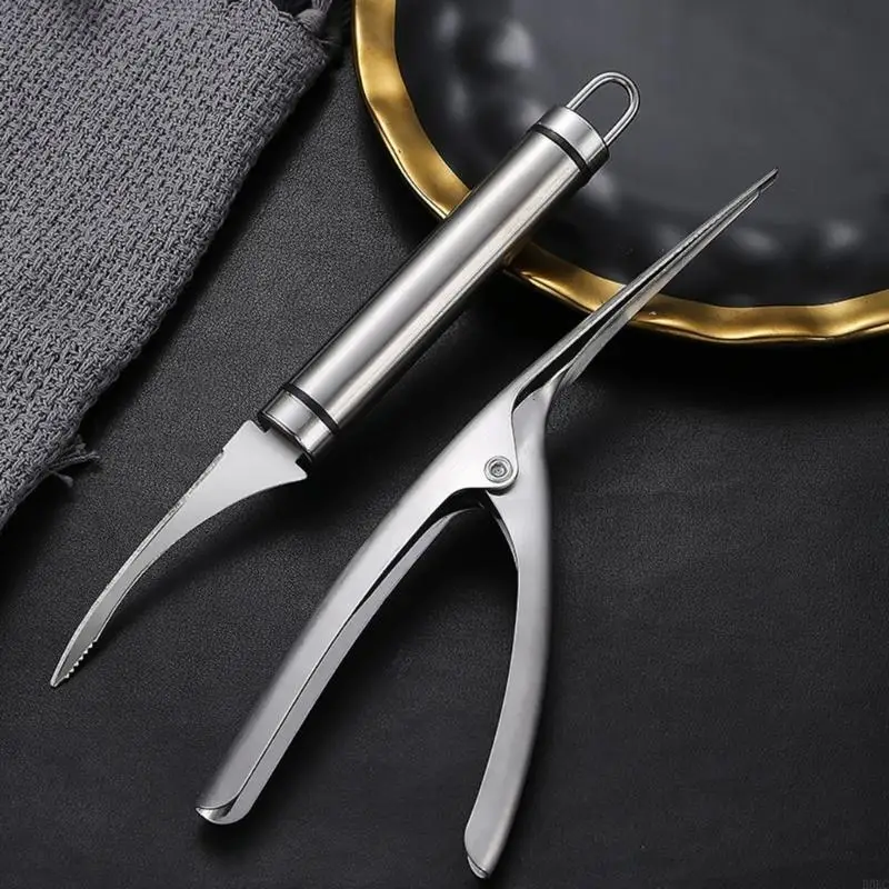 Фото B0KC Портативные креветки Peeler Crawn Peeler Line Cutter Cutter Meafood Tool №5