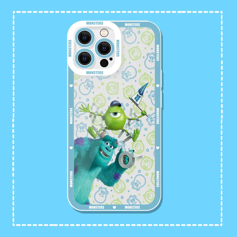 Чехол для телефона Monsters Cute Art для Xiaomi Redmi Note 14 13 12 12S 12C 11 10 10C 13C 10s A1 A2 A3 Pro Plus 4G 5G, мягкий чехол из ТПУ (art.: 3920cdc7db50b) - 3920cdc7db50b