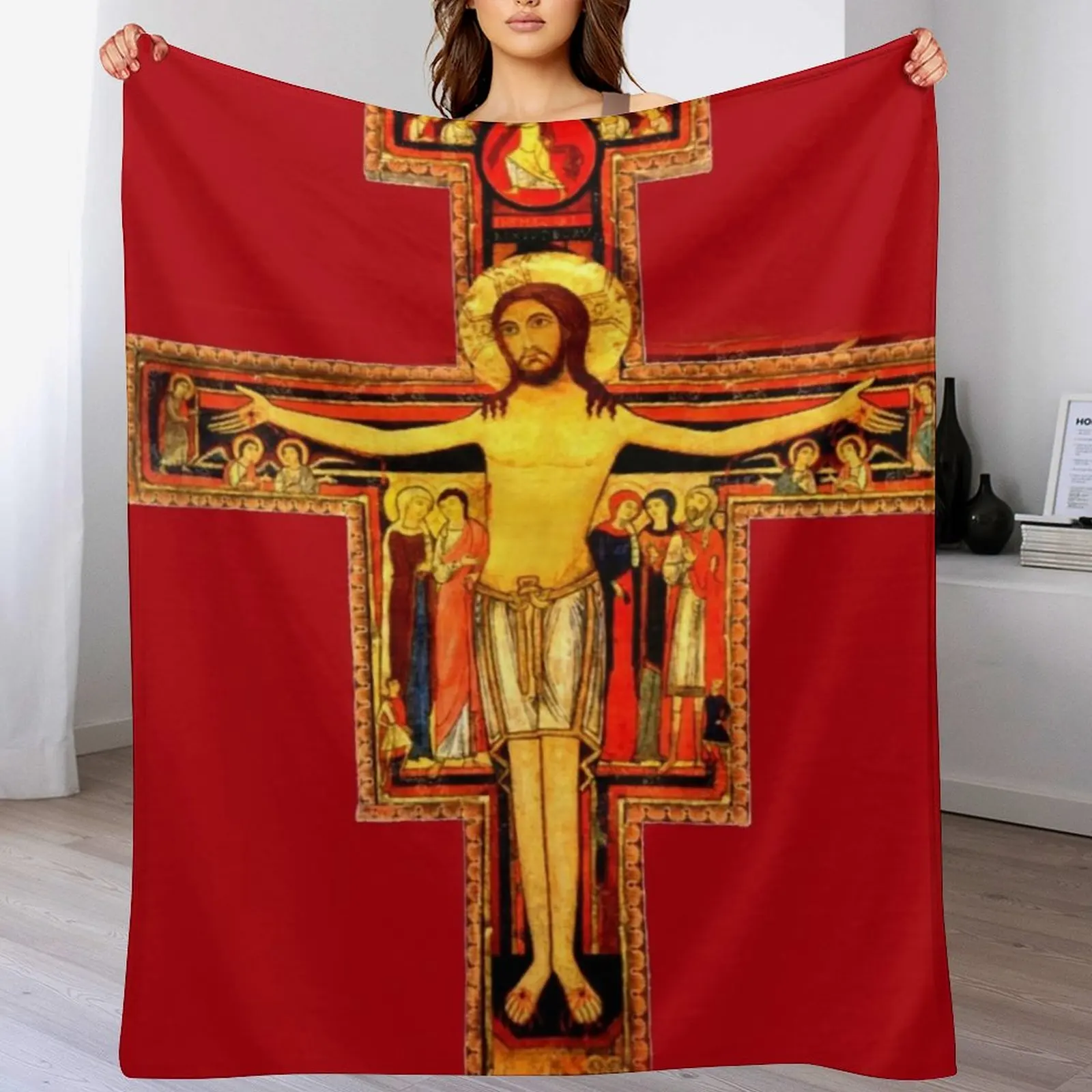 Распятие Сан Дамиано распятие Святого Френсиса ассиси роскошное покрывало для