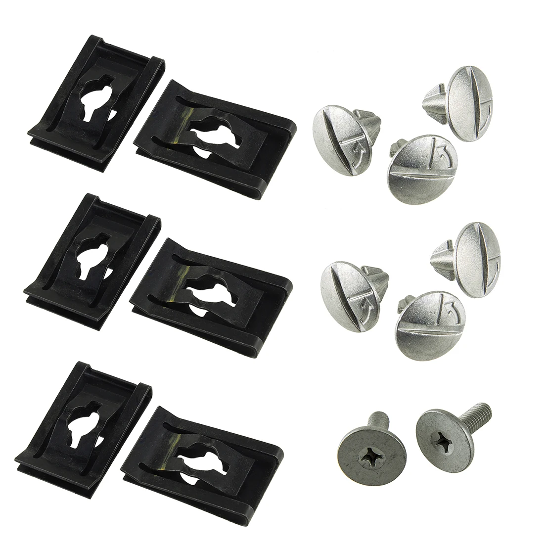 

90674TY2A01 14 шт. 90105TBAA00 Нижняя крышка двигателя контактный винт болт зажим доступа 90673TY2A01 Подходит для Honda Civic CRV Accord 2017-2020