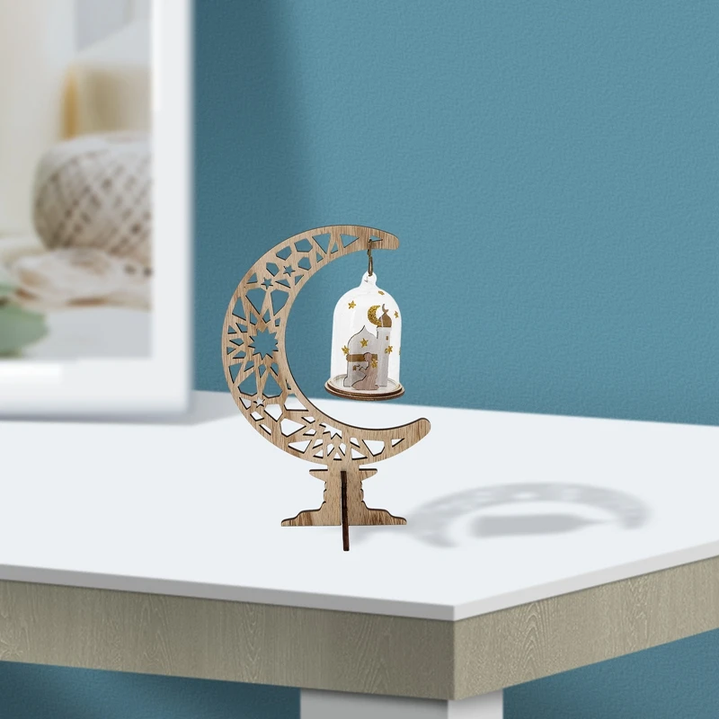 Исламский домашний декор луна дневная лампа украшения для дома домашнее