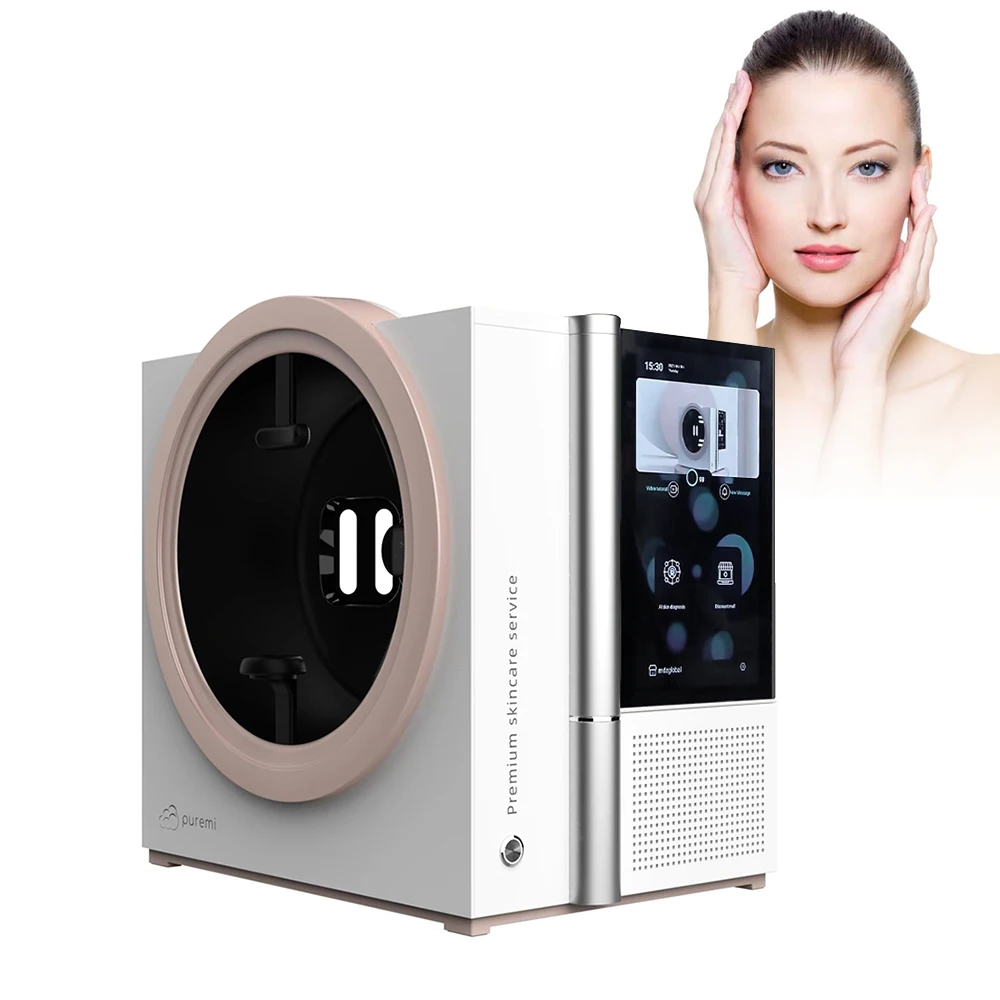 

Professional Use Digital Skin Analyzer Automatic Portable Screen Facial Skin Analyzer