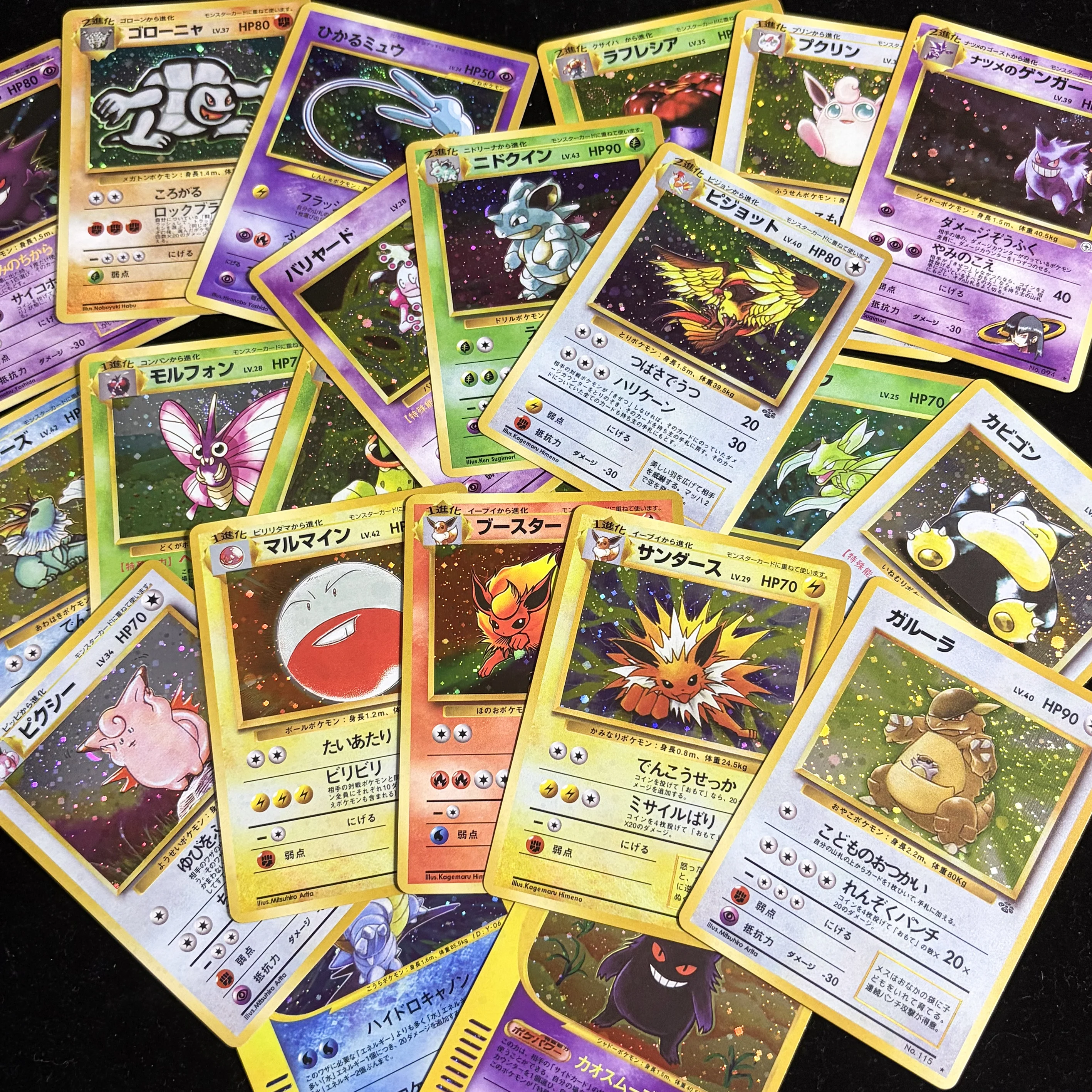 Фото PTCG Новая серия Holo: Полный набор Gym Challenge/Heros Base Set (IT) (KR) (JP) (TC) — Многоязычные классические карточные игры, игрушки, подарки №1