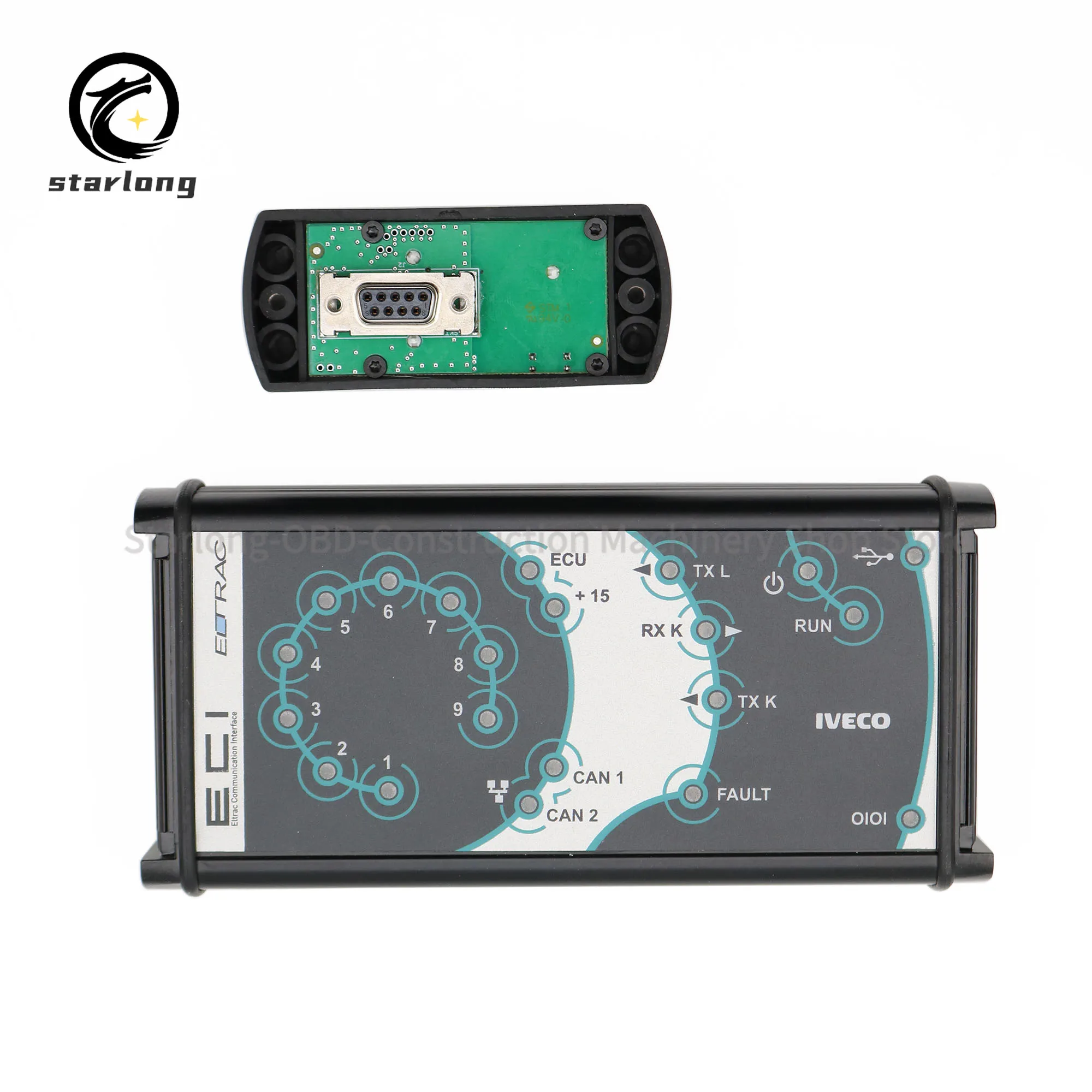 Сверхмощная диагностика для диагностического сканера Eltrac Easy Truck версии Iveco 13.1