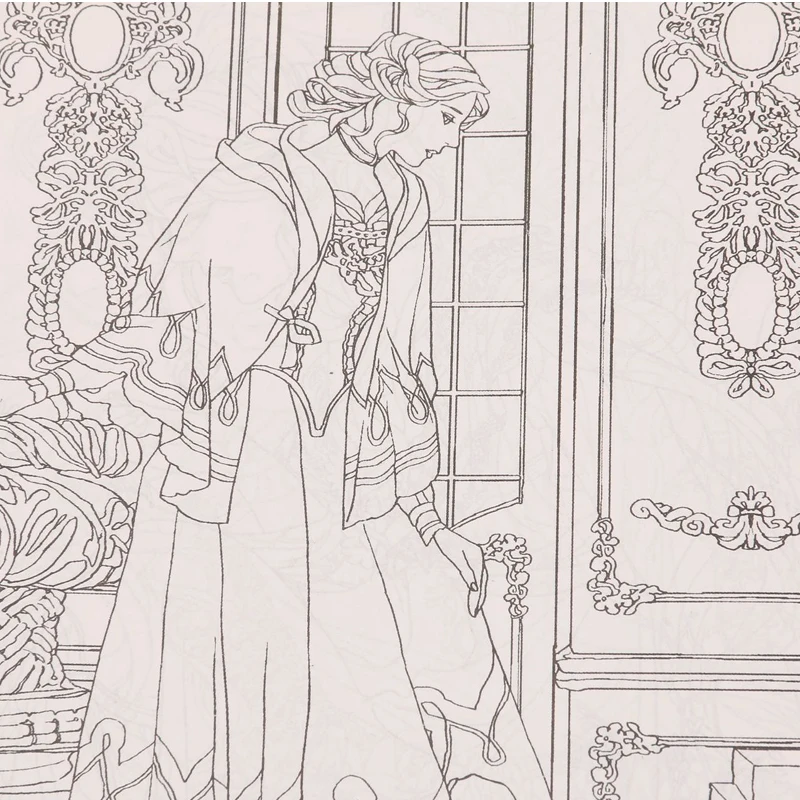 24 страницы на английском языке взрослые анти - секретная садовая живопись