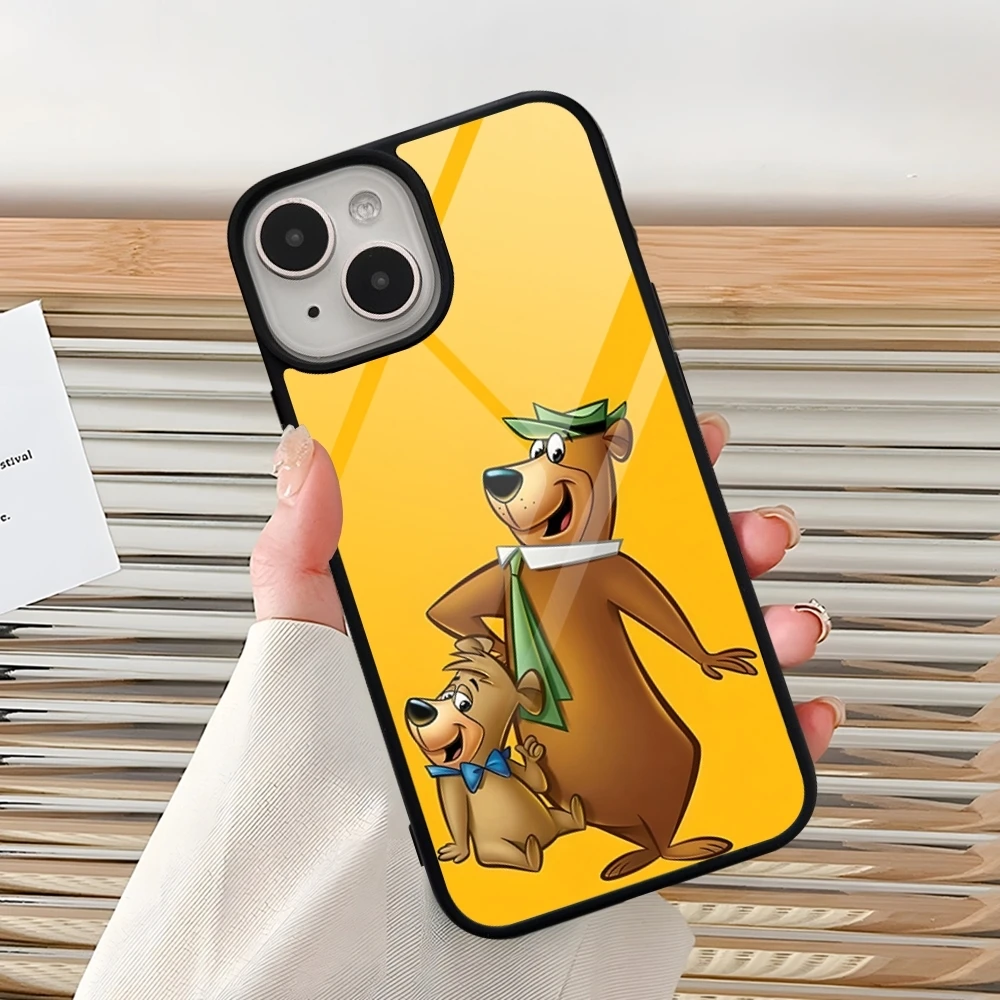 Фото Чехол для телефона The Yogi Bear Show для Iphone 15 Pro Max 14 12 11 13 Mini 16 8 7 Plus X Xs XR PC + TPU Design Задняя крышка №3