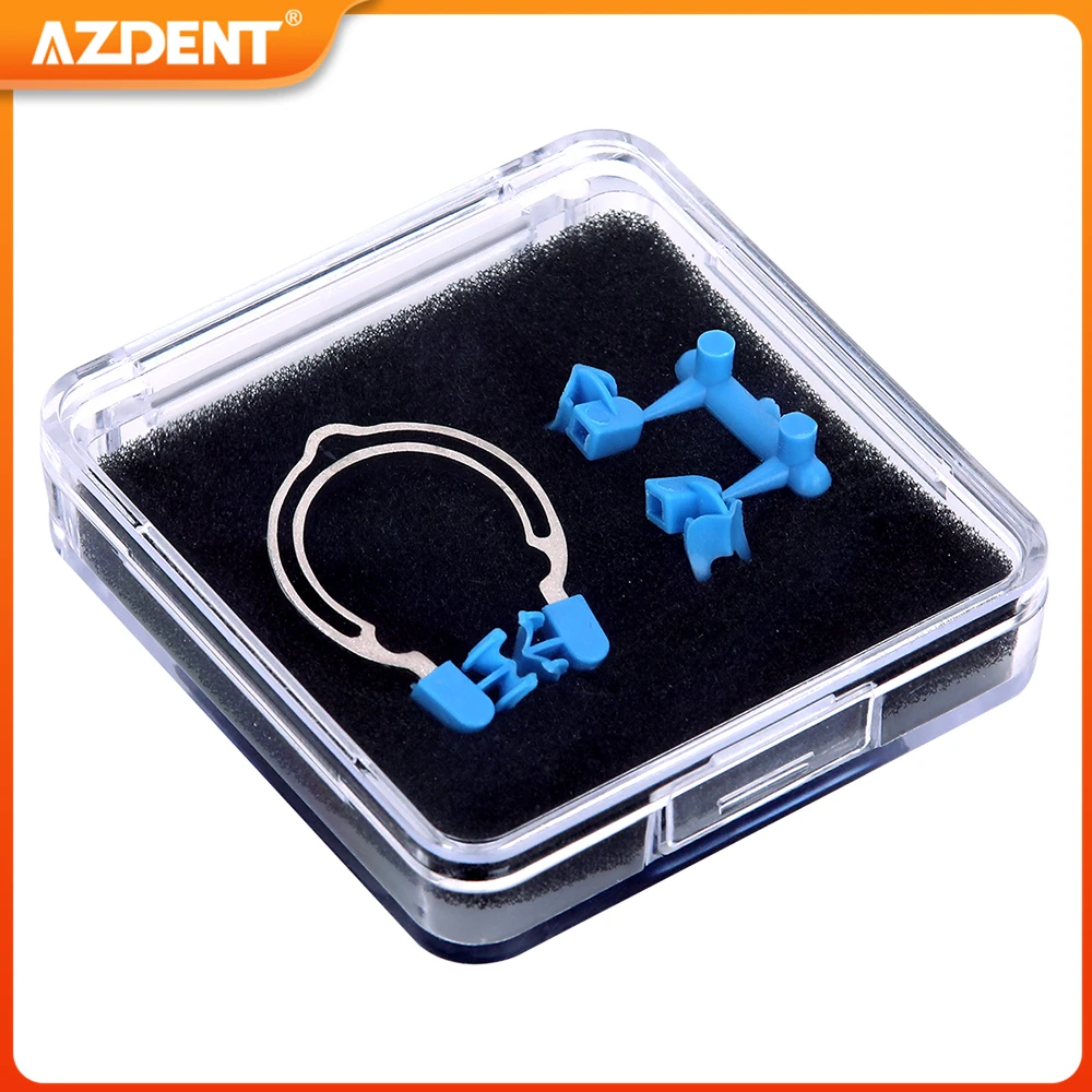 

AZDENT Dental Forming Sheet Clip Matrix Sectional Contoured Metal Spring Clip Rings Matrices Clamps Wedges Dentist Tools