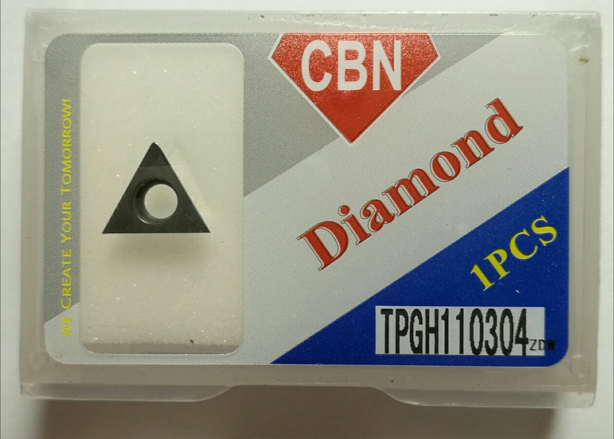 

CNC Cubic Boron Nitride CBN Blade Hard Steel TPGH110304