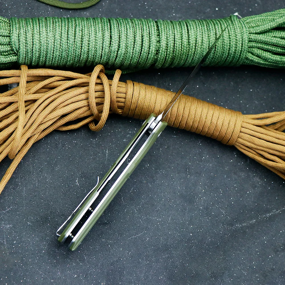 Новинка 2024 года складной нож для фруктов JUMCSONG лезвие из стали DC53 ручка волокна G10