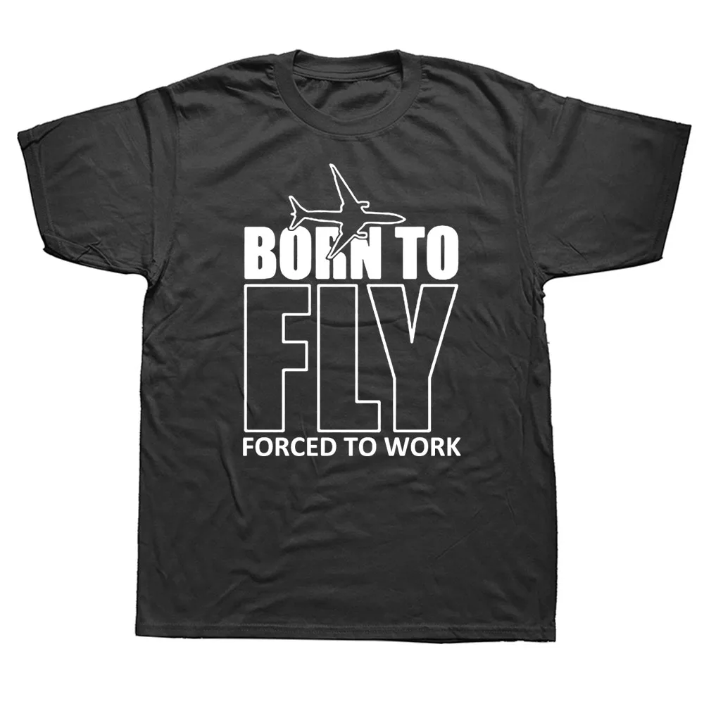 Забавная футболка Born To Fly для пилота самолета эволюция парапланер летняя мужская