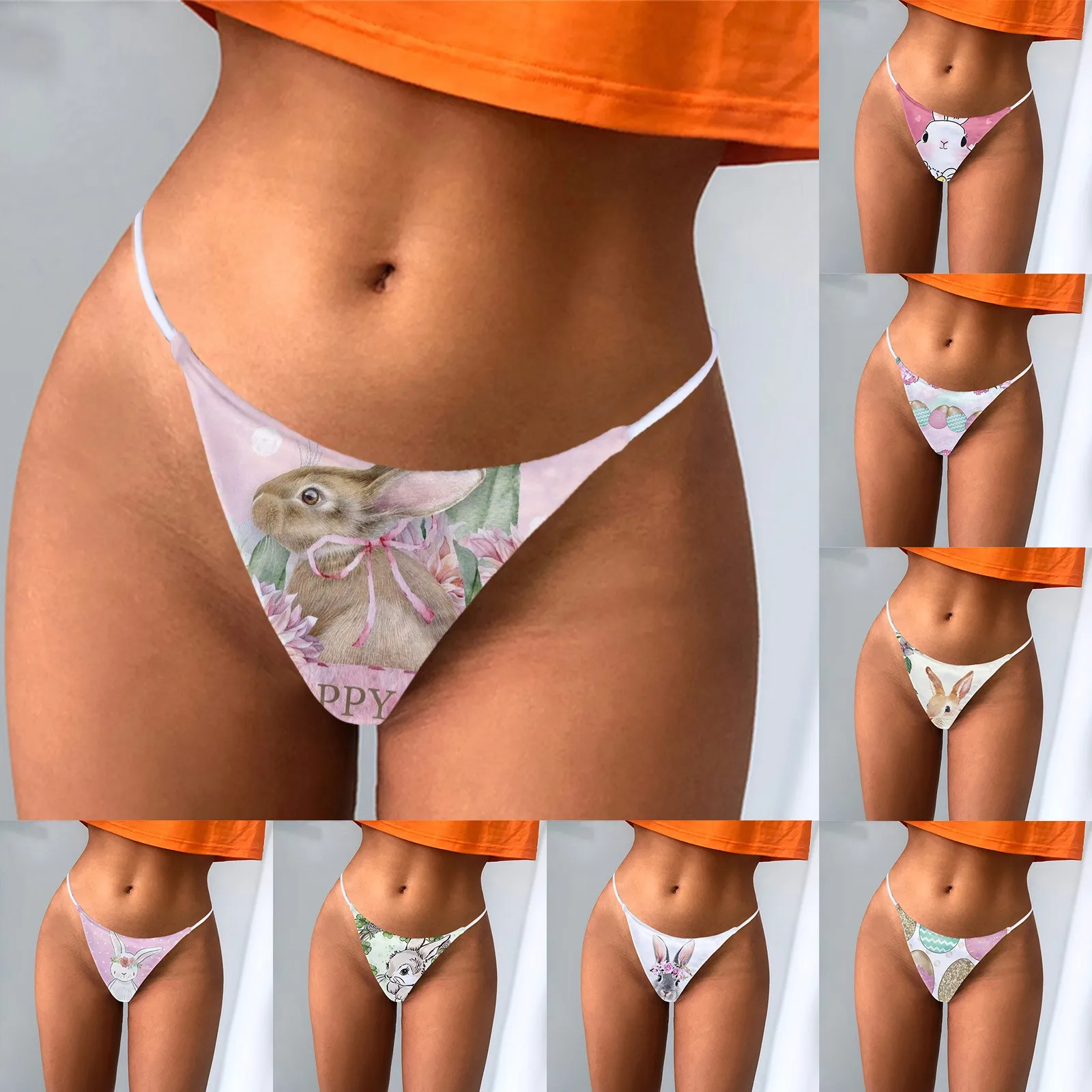 

Прозрачные эротические женские кружевные трусики с цветочной вышивкой, 2 шт.