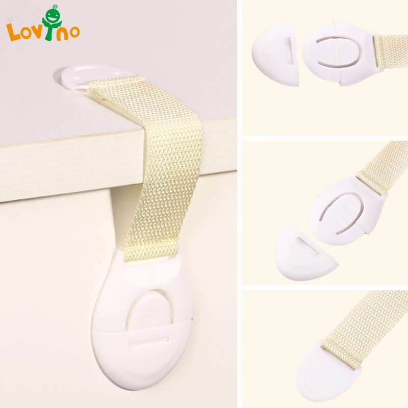 10Pcs/Lot Child Lock Protection Of Children Locking Doors For Children's Safety Kids Plastic |